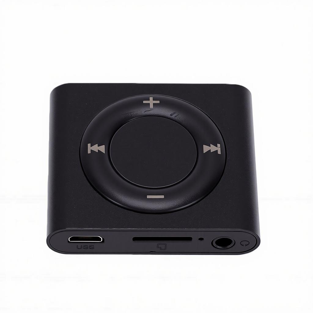 Portable MP3 Player HiFi Sound Built In Speaker Metal Body Rechargeable Music Player for Students Support Earphones