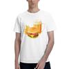 1 Piece Fast Food Funny Graphic 100 Cotton Tshirt Cheeseburger Tops Tees For Unisex