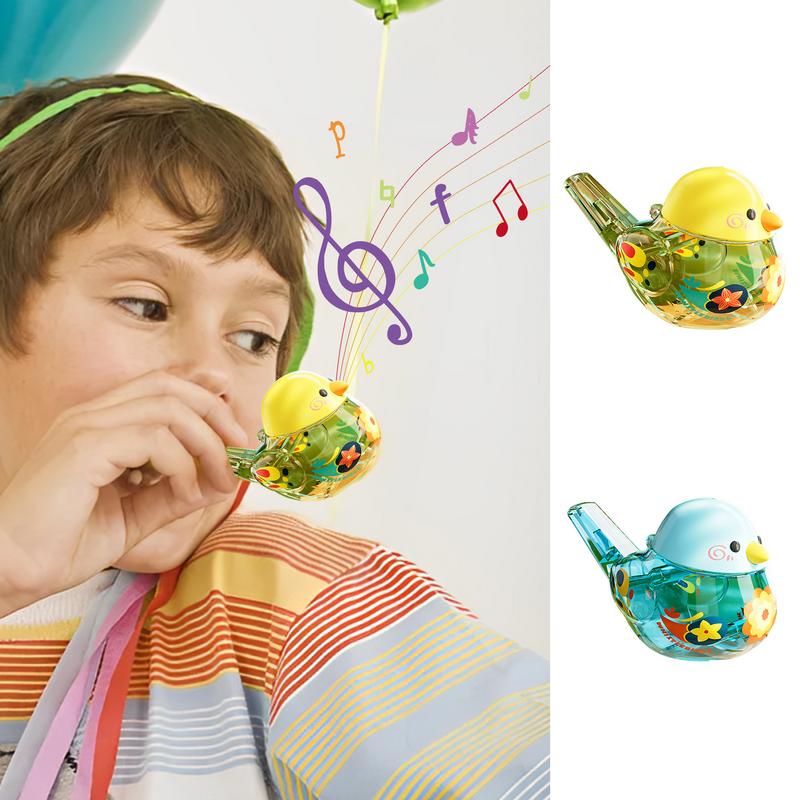 Bird's Call for Babies Water Bird Whistle for Infants Children Toys Can Add Water To Whistle for Training Toy Musical Instrume