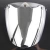 Universal Open Face Retro Helmet Visor Odorless Lens 3-snap Shield Visor Design