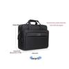 Men's Oxford Cloth Business Laptop Bag - 15" Crossbody Briefcase with Multi-Layer Design