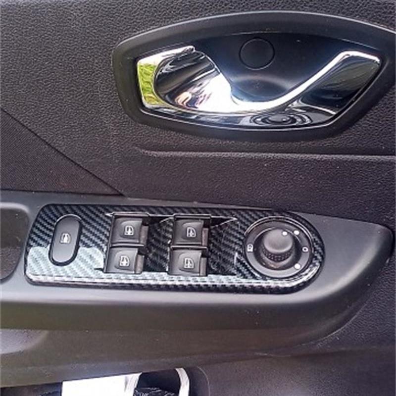 For Renault Captur Kaptur Clio 4 Clio4 2013 14 -2018 Car Door Armrest Window Glass Lift Switch Button Panel Cover Trim Accessory