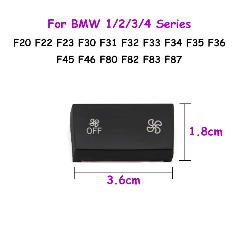 Car Dashboard Console AC Air Vent Seat Heating Switch Button MAX AUTO Repair Kit For BMW 3 Series F35 F30 F31 F34 2013-2018