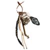 Miu Style Fashion Leather Leopard Print Small Bag With Braided Cord Phone Charm For Winter