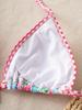 2025 Starfish Lace-up Triangle Bikini - European & American Style, Sexy Split Swimsuit for Women