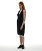 Partimento Woman Sheer Layer 2-In-1 Halter Dress_Navy