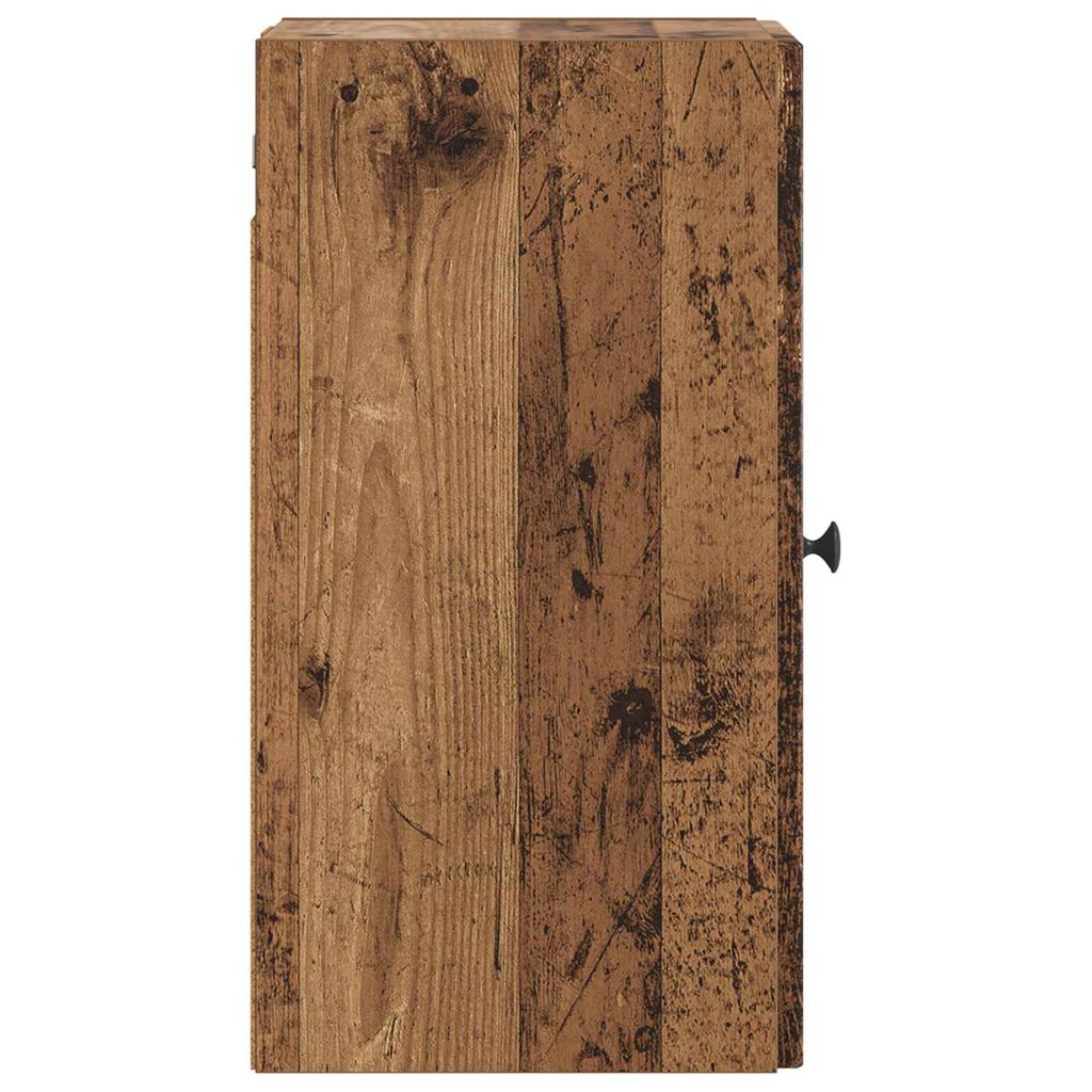 Bathroom Wall Cabinet EDE Reclaimed Wood 30 X 31 X 59 Cm