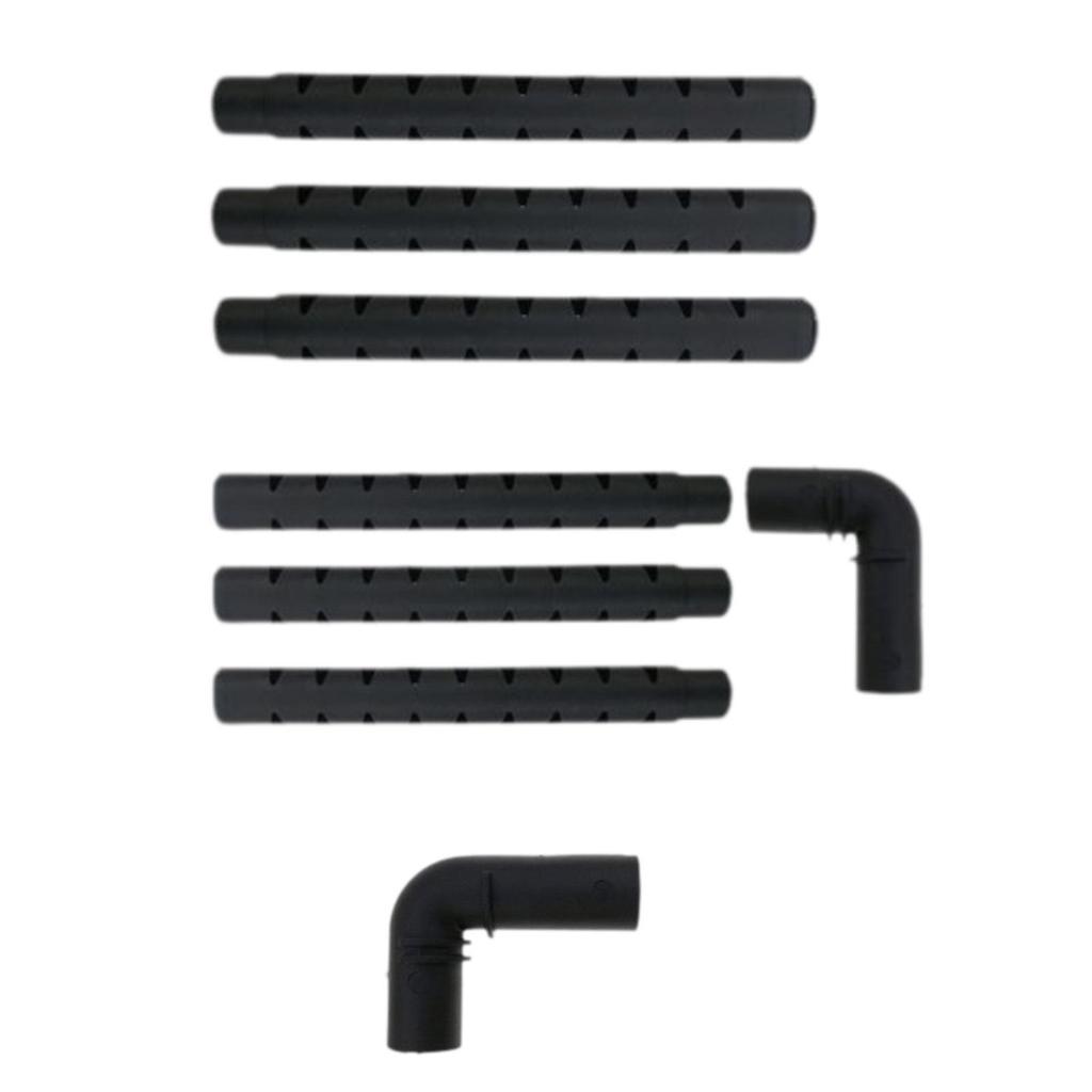 ABS Plastic Aquarium Canister Filter Inlet Tube Multi-part Rainfall Accessory for Fish Tank External Filtration Pump Fitting