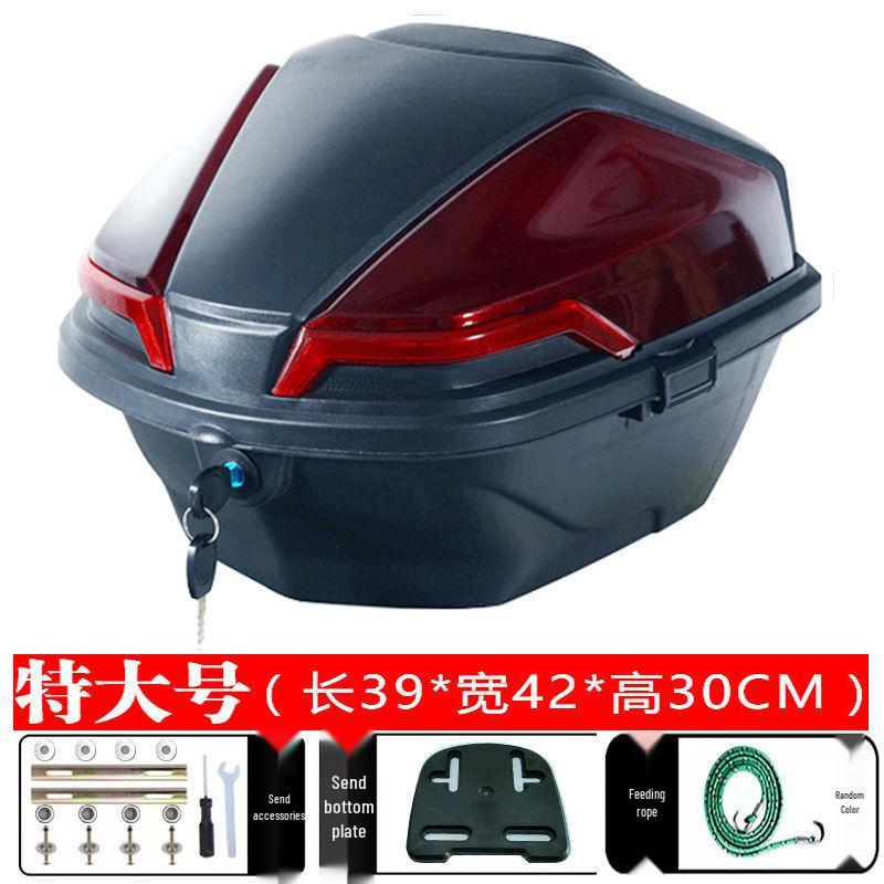 Universal Electric Vehicle Trunk & Storage Box for Motorcycles and Scooters