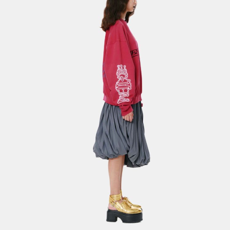 WE11DONE Sweatshirt Unisex Pink WD-TS1-22-654-U-PK
