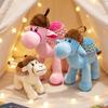 Soft Plush Camel Plush Toy Fluffy Stuffed Camel Doll Creative Camel Plush Doll Halloween Gift