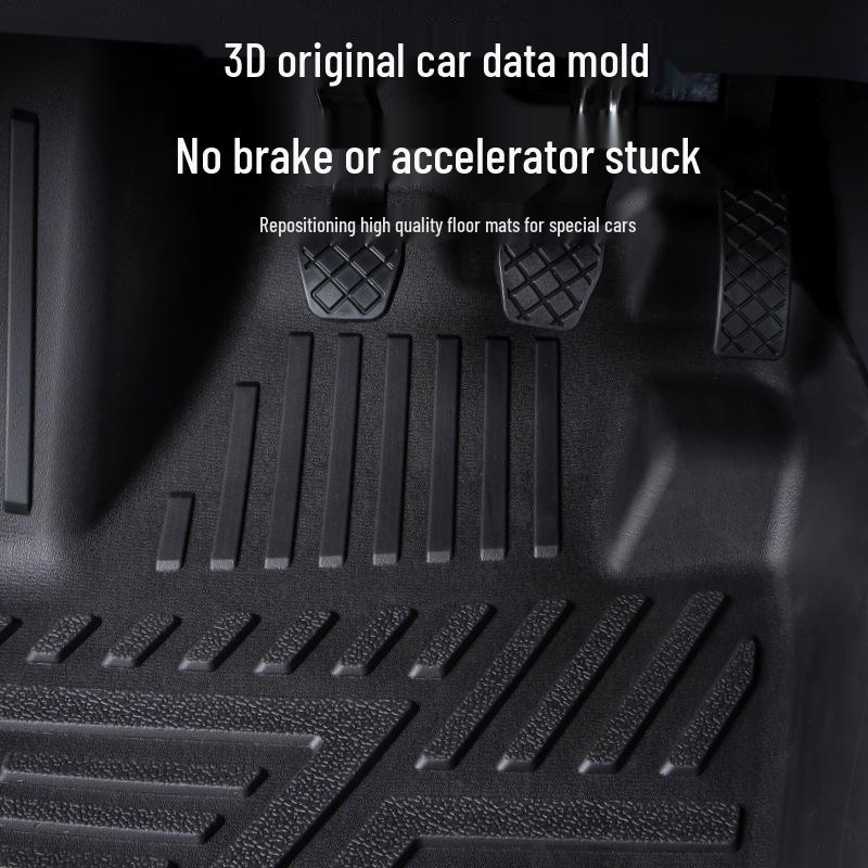 Eco-friendly TPE 3D Floor Mats for Bestune B70 2024 - Anti-slip, High-edge Interior Accessories