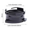 Drehbarer Kaffeemaschinen-Griffring aus Aluminiumlegierung Verhindert Kaffeespritzen Für Breville 8 Serie 3-Nasen-Siebträger 54mm