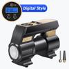 Portable Car Air Pump Electric Tire Inflator Pump 12V Digital Air Compressor Auto Tyre Pump Car Accessories MYY