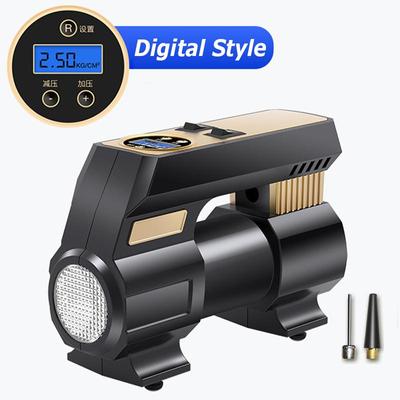 Portable Car Air Pump Electric Tire Inflator Pump 12V Digital Air Compressor Auto Tyre Pump Car Accessories MYY