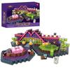 My Magnetic World Changeable Building Block Light Magnetic Block Elf Hotel Building Model Magnetic Building Block Set