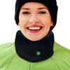 Electric Heated Neck Warmer Three Adjustable Temperature Levels for Warmth and Neck Massage Neck Relaxation Black