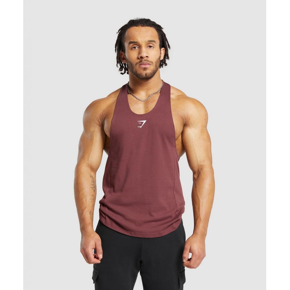 

Стрингер GYMSHARK React бордовый коричневый A2A9B RBQV S