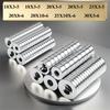 Potente Magnete al Neodimio N35 NdFeB Magneti Permanenti Rotondi Con Fori Super Forti Magneti da Frigorifero 18x5-5/20x5-5/20x10-6