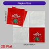 20pcs Disposable Napkins with Christmas Collection Pattern Print for Wedding,Parties,and Daily Use for Thanksgiving Fall Christmas Table Decoration