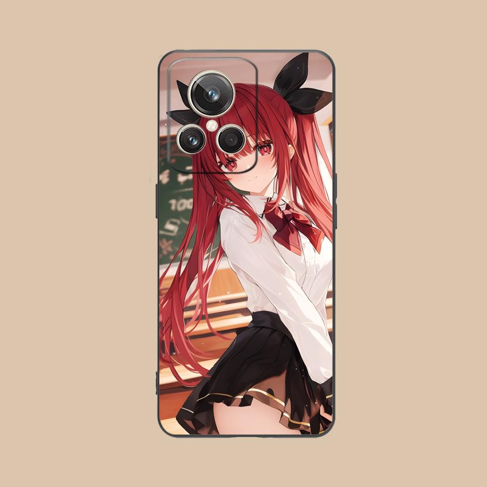 Date a Live Kotori Itsuka TPU Mobile Phone Case for Realme GT 8 Neo Pro C75 73 71 C67 65 C55 53 C35 31 C20 15 Colorful Cover