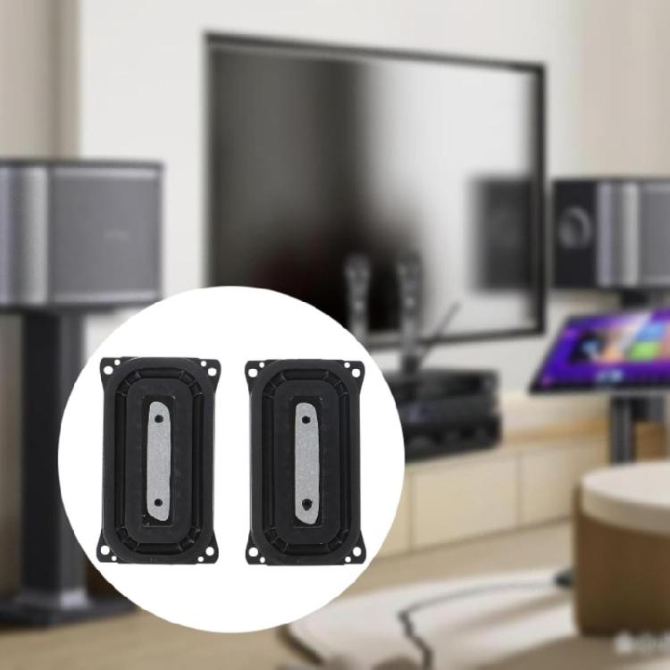 Pack of 2pcs Easy Installation Bass Boosters for Enhancing Low End In Speakers Portable Design Home and Travel Use