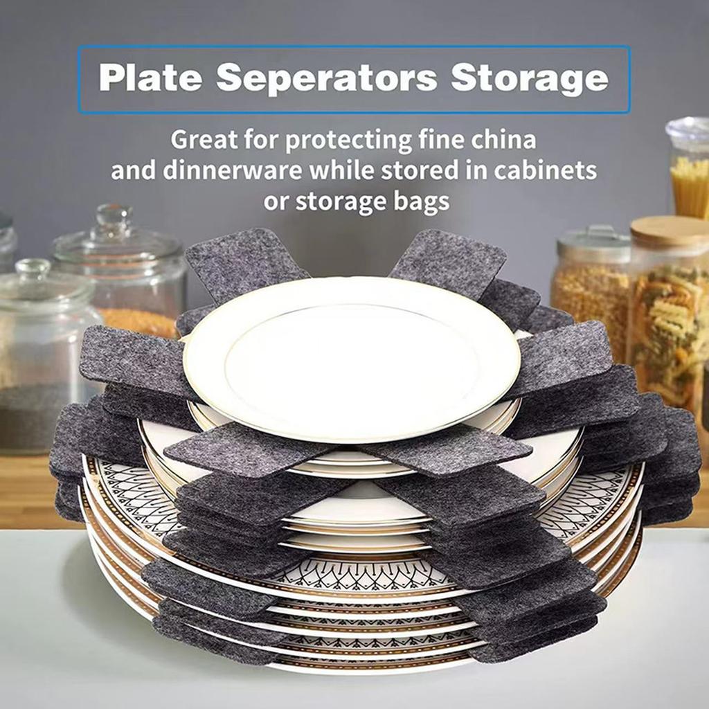 Cross-Border Pot Mat Non-Woven Cookware Protector Heat Resistant Hexagonal Table Mat