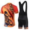 Pro Cycling Jersey Set Summer Short Sleeve Men's MTB Bike Cycling Clothing Maillot Ropa Ciclismo Uniform Suit Summer 2026 Breathable Cycling Suit Set