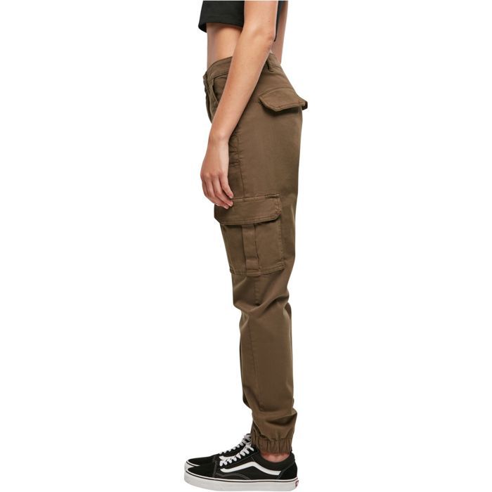 Urban Classics Ladies - Cotton Twill Utility Pantalon