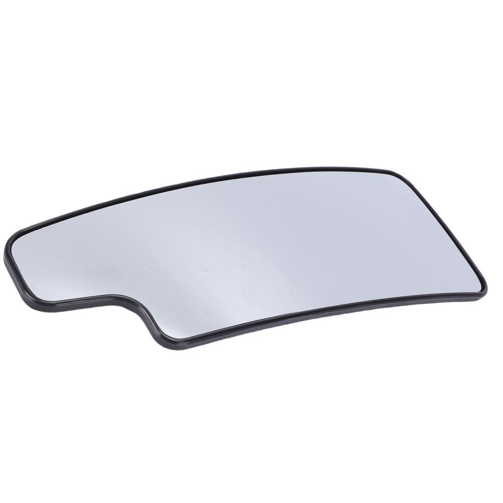 Lower Mirror Glass Heated Convex Towing Mirror Driver Side Lower Exterior Mirror Glass with Backplate Replacement for