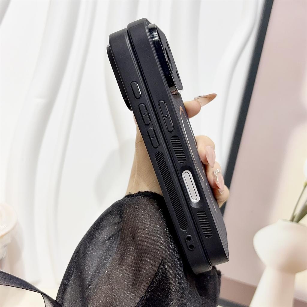 Luxury Tech Pattern Leather Slim Magnetic Case for iPhone 17 Pro Max 12 13 14 15 16 17 Pro 17 Air Wireless Charging Cover Funda