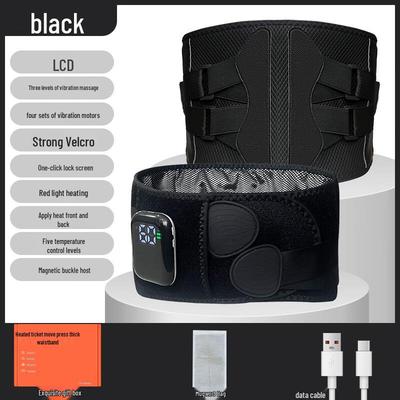 Mussels Heated Waist Massager Belt CN Plug (adapter Included)