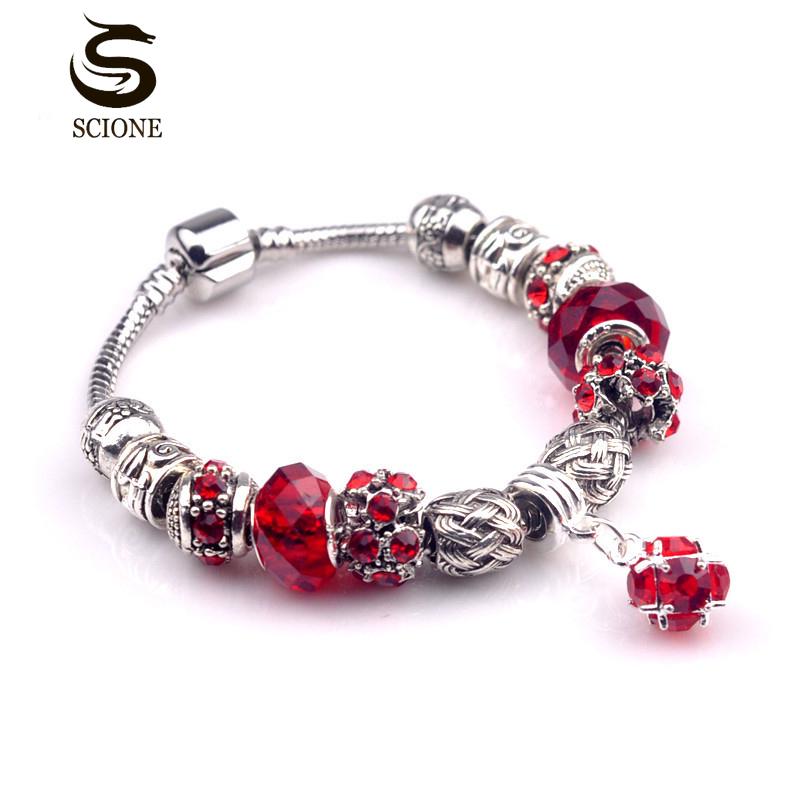 SCIONE Damen Armband Ethno-Stil Schmuck Gewebtes Armband Armband Stil Armband