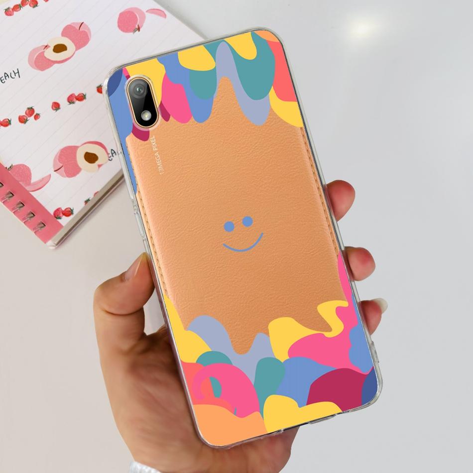 For Huawei Y5 2019 Phone Case Huawei Y5 (2019) AMN-LX9 LX1 LX2 LX3 Fashion Painted Soft Silicone TPU Slim Back Cover