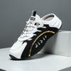 Large Size Spring and Summer New Bag Head Half Tray Men's Shoes One Pedal Mesh Breathable Casual Versatile Trendy Shoes