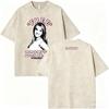 Washed Vintage Britney Spears Oops I Did It Again Graphic T Shirts Men Women Casual Oversized Short Sleeve Tshirts Streetwear