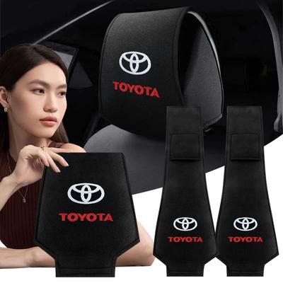 Car Seat Back Headrest Pillow Storage Bag Dustproof Cover For Avalon Mirai Avensis Prado Hilux VVT-I 4WD Corolla Sw4 TRD