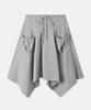 MIXXO Pocket Asymmetrical Elastic Skirt Re Wmg48Ms_Miwwmg58Qg