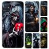 Halloween Moon Witch Horror Phone Case for Samsung Galaxy A52 A32 A22 A12 A02S A50S A30S A10S Note 20 Ultra 10 Plus S10 A31 A20