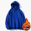 Men's Japanese Loose Fit Thin Fleece Hooded Sweatshirt for Spring/Autumn - Trendy Unisex Outerwear