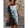 QICED Fashion Summer Spring 1/2 Sleeves Casual Dresses