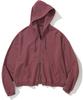Not4Nerd 4 Cross Symbol Pigment Hood Zip Up - Red