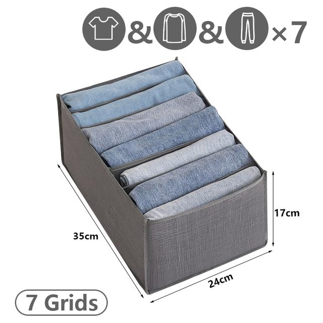 Pants Underwear Clothing Storage Box Wardrobe Clothes Storage Organizer T-Shirt Sweater Storage Cabinet Drawer Organizer