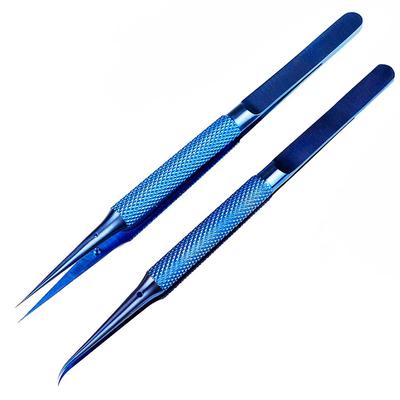 Titanium Alloy Tweezers Professional Maintenance Tool 0.15mm Edge Precision Fingerprint Tweezers Phone Mainboard Copper