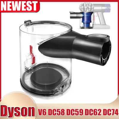 Staubbehälter für Dyson V6 DC58 DC59 DC62 DC74 Staubsauger, Staubbehälter Ersatzteile, A/B Schnittstelle Staubbecher
