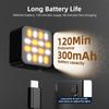 Flymile Pocket 3 Magnetic Fill Light for DJI Osmo Pocket 3 Mini Led Video Light Live Vlogging 300mAh Rechargeable