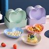 Tableware Bowl Heart Shape Lightweight Seasoning Bowl Food Sauce Dish Appetizer Plates For Kitchen Tools Kitchen Accessories