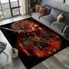 2025 New Style Slayer Heavy Metal Band Sign Carpet Rug for Living Room Bedroom Home Sofa Decoration,Kid Play Non-slip Floor Mat
