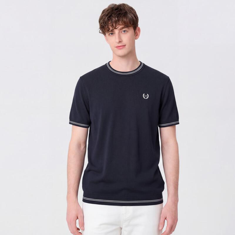 Goldlion GY Men's Silk Blend Short Sleeve T-Shirt
