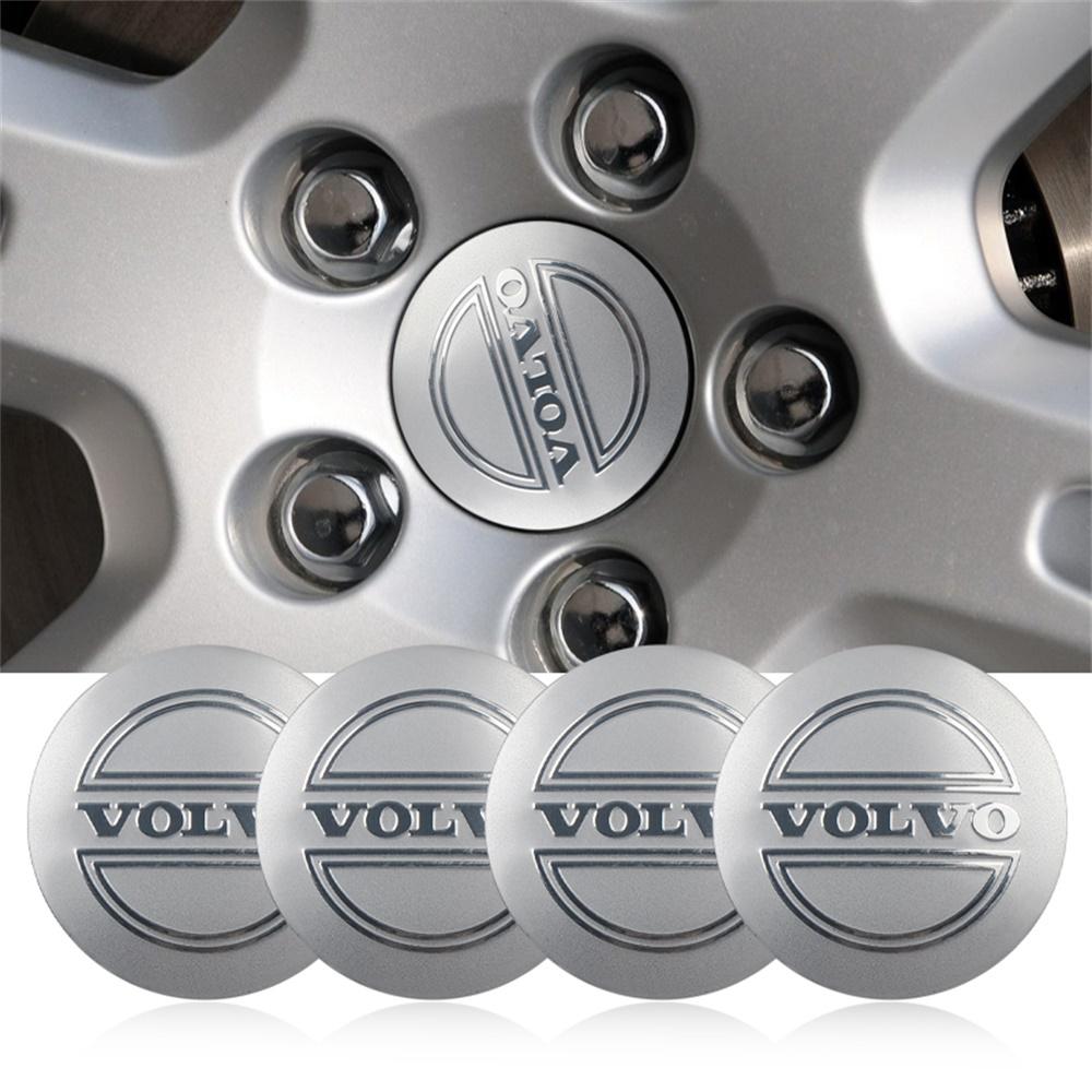 Set 4 buc. Autocolante Accesorii Capac Central Jantă Mașină 56/60mm Pentru Volvo Rdesign XC60 XC90 V40 V50 V60 T6 AWD Xc70 S60 S80 S90 V70 V90